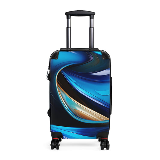 Blue Wave Suitcase