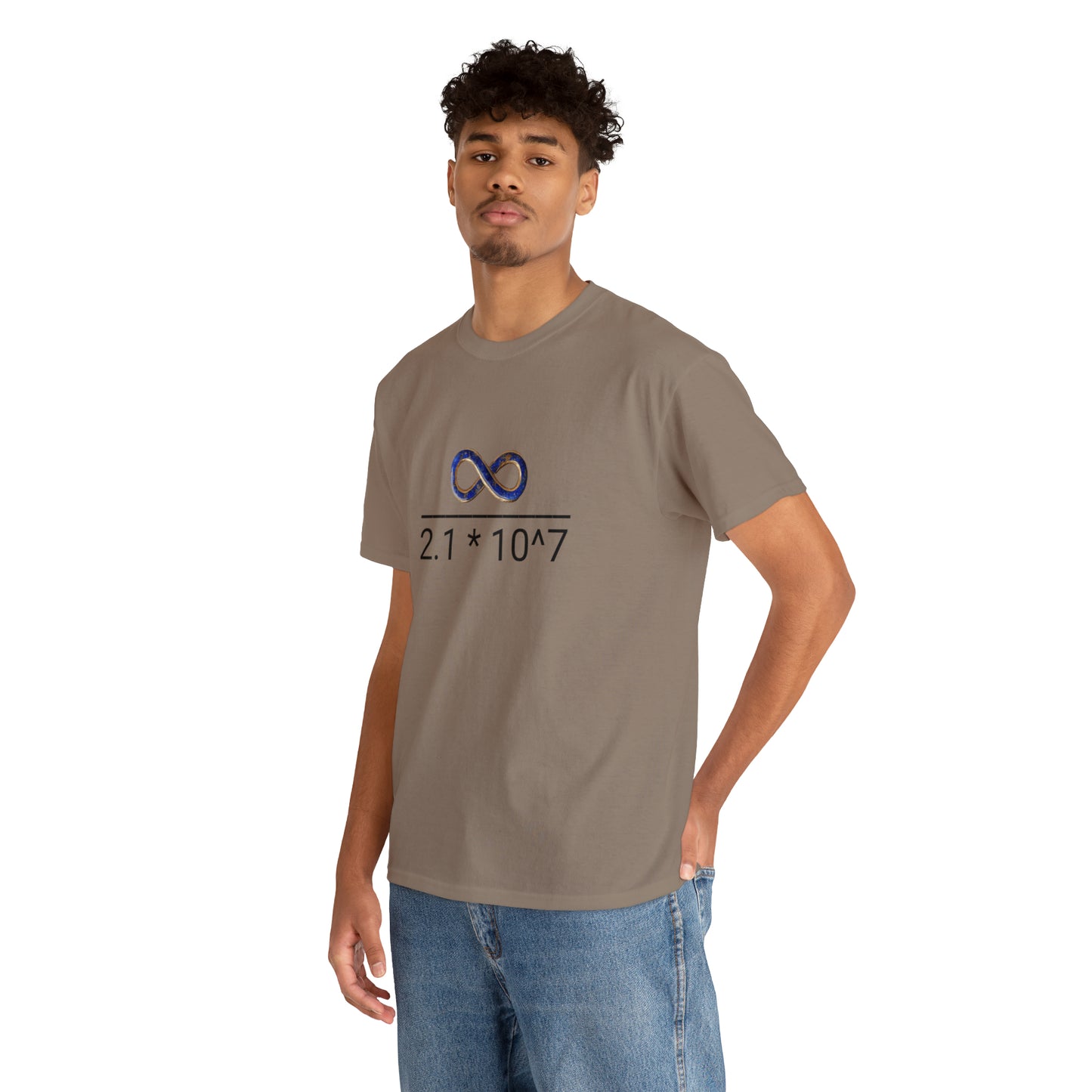 Pricing the Universe in Bitcoin Unisex Heavy Cotton Tee