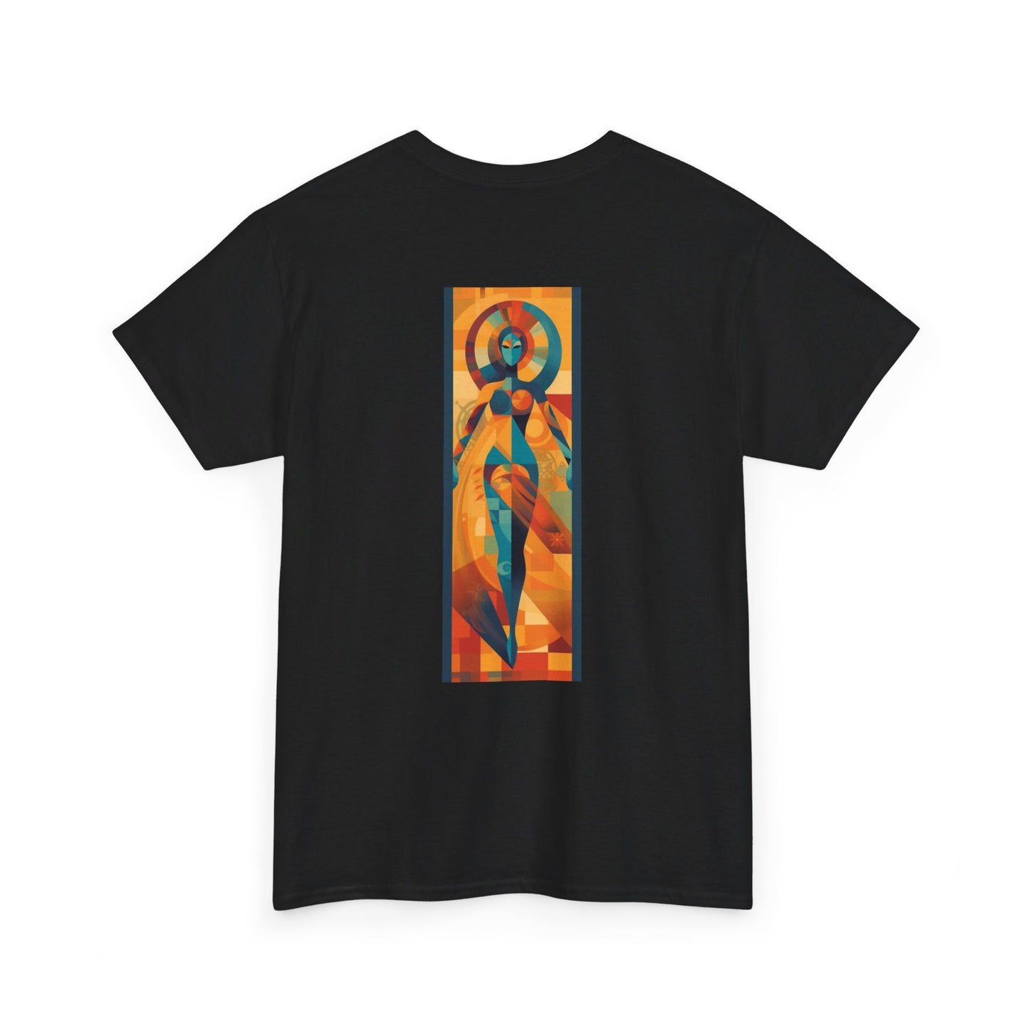 Tantric Cubism Unisex Heavy Cotton Tee