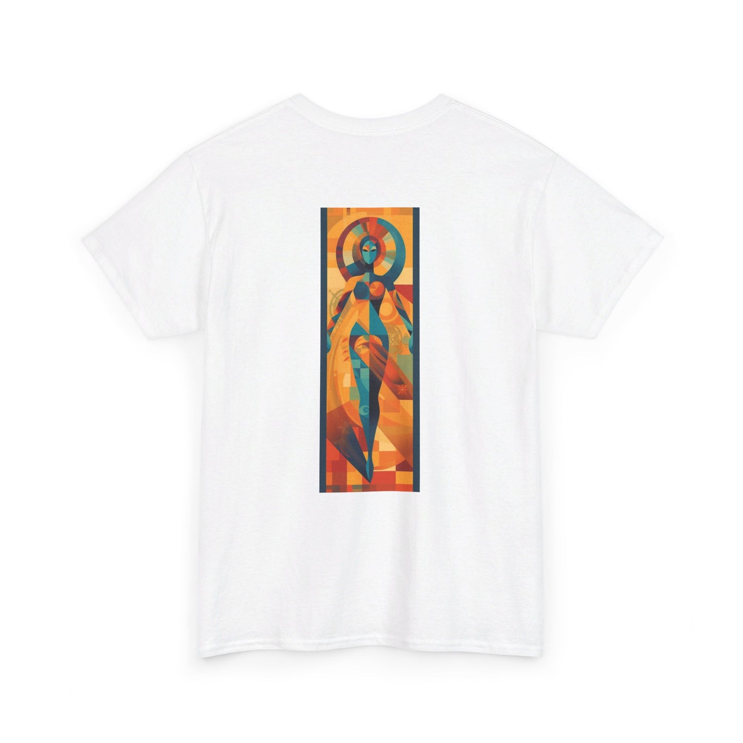 Tantric Cubism Unisex Heavy Cotton Tee