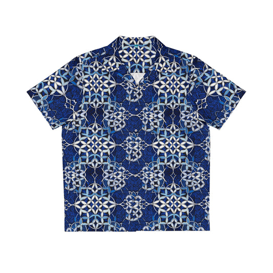 Flower of Life Men's Hawaiian Shirt (AOP)