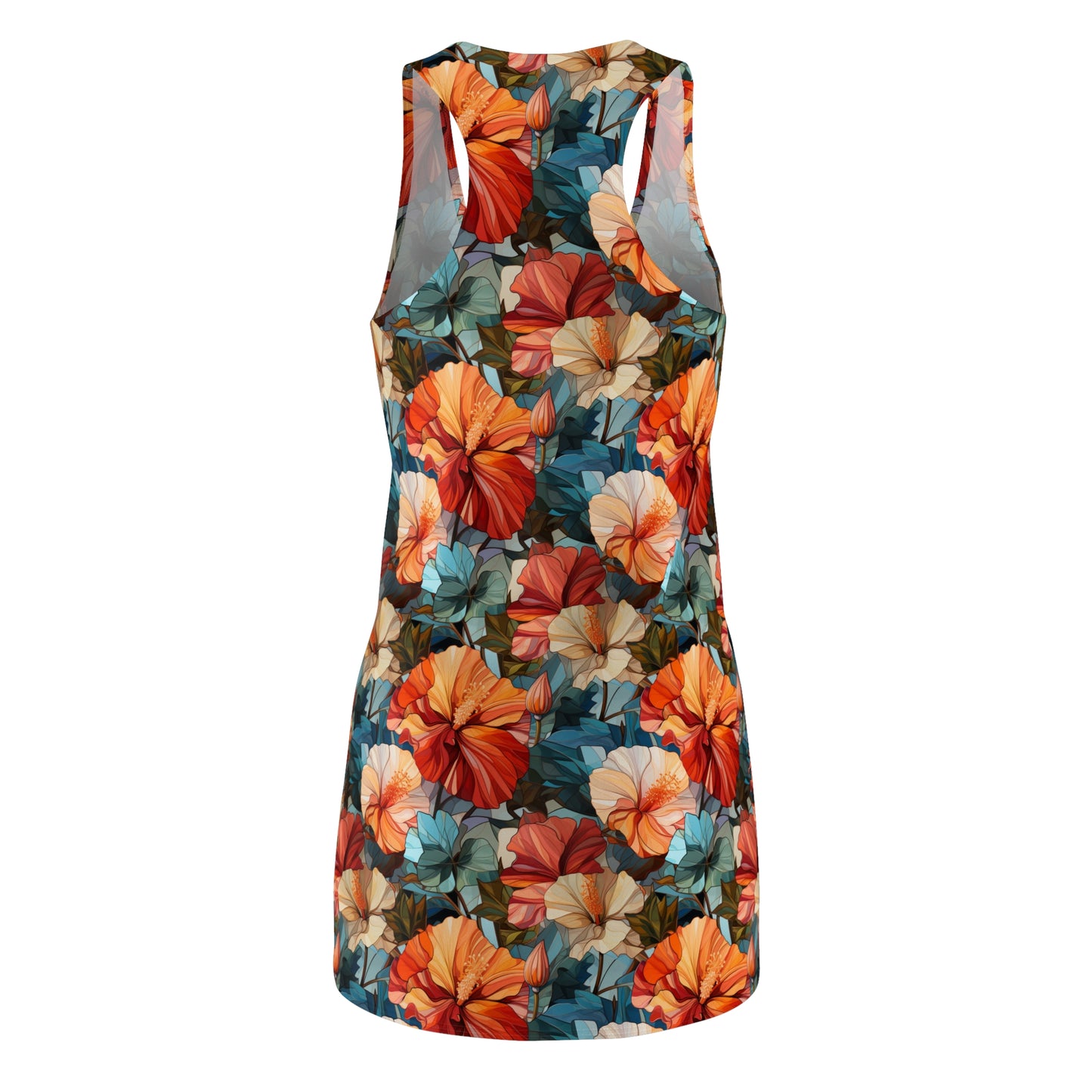 Women's Cut & Sew Racerback Dress (AOP)