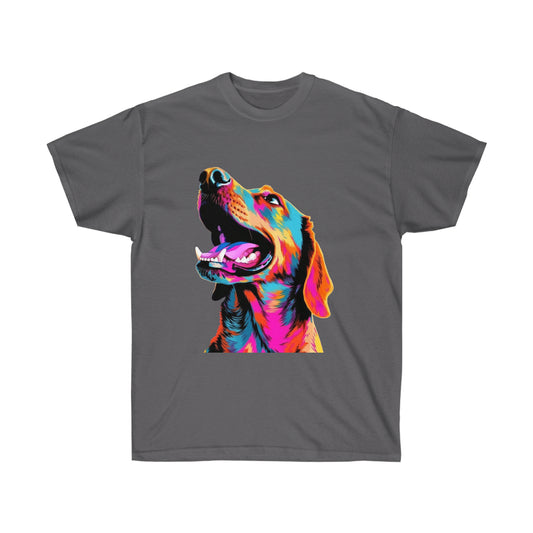 Psychedelic Pooch Unisex Ultra Cotton Tee