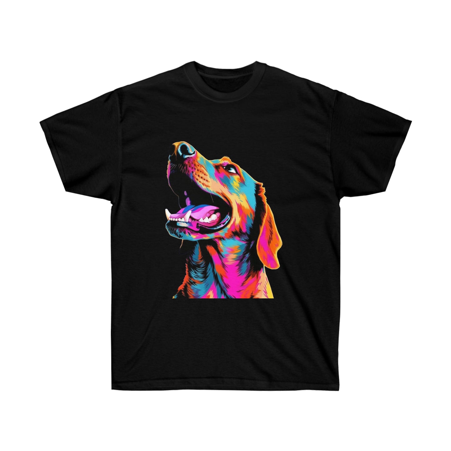 Psychedelic Pooch Unisex Ultra Cotton Tee