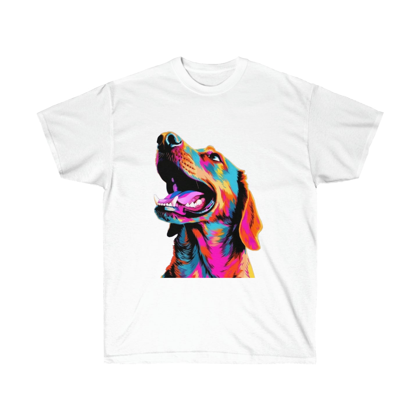 Psychedelic Pooch Unisex Ultra Cotton Tee