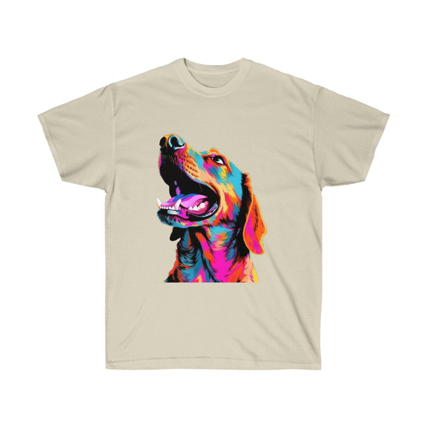 Psychedelic Pooch Unisex Ultra Cotton Tee