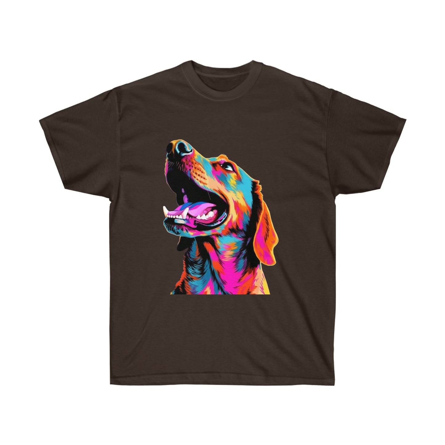 Psychedelic Pooch Unisex Ultra Cotton Tee