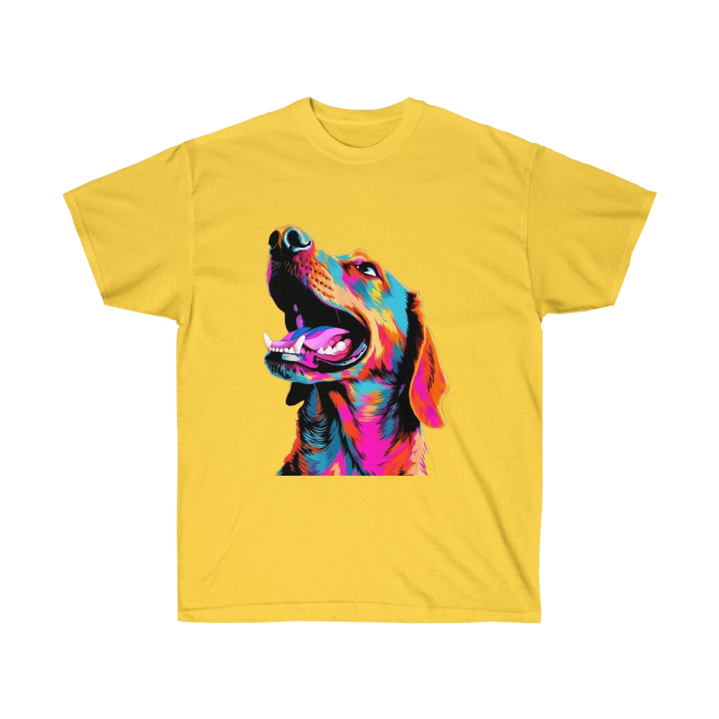 Psychedelic Pooch Unisex Ultra Cotton Tee