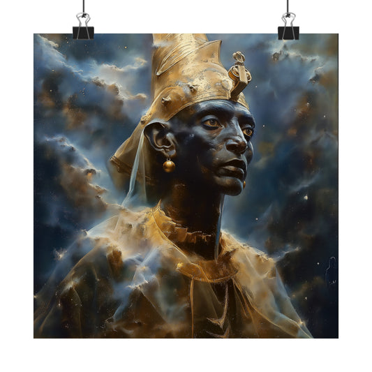Nubian Prince Matte Poster