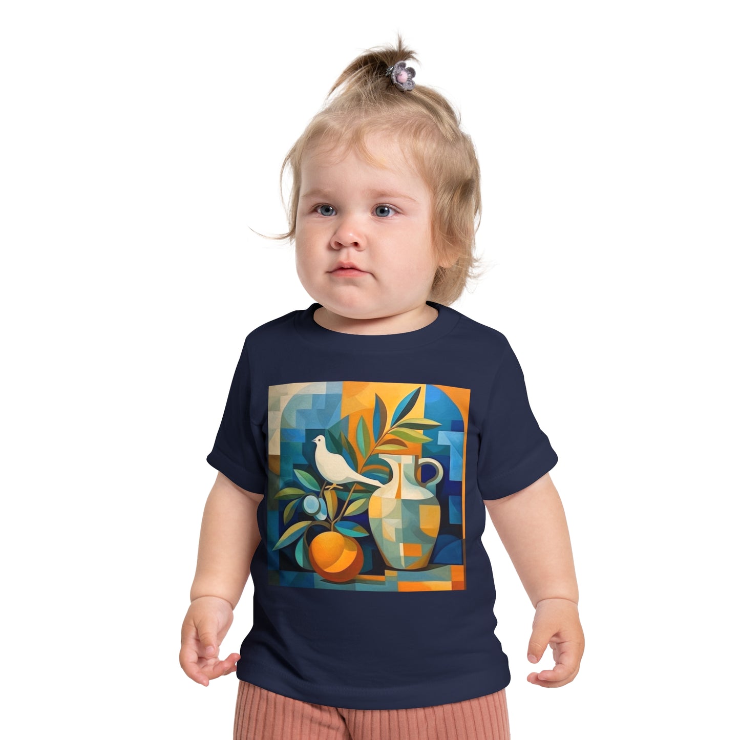 Dove and Olive Branch Baby Short Sleeve T-Shirt