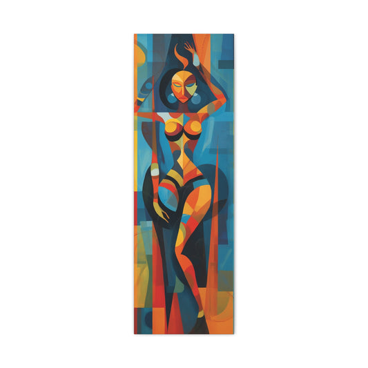 Tantric Yoga Goddess Canvas Gallery Wraps