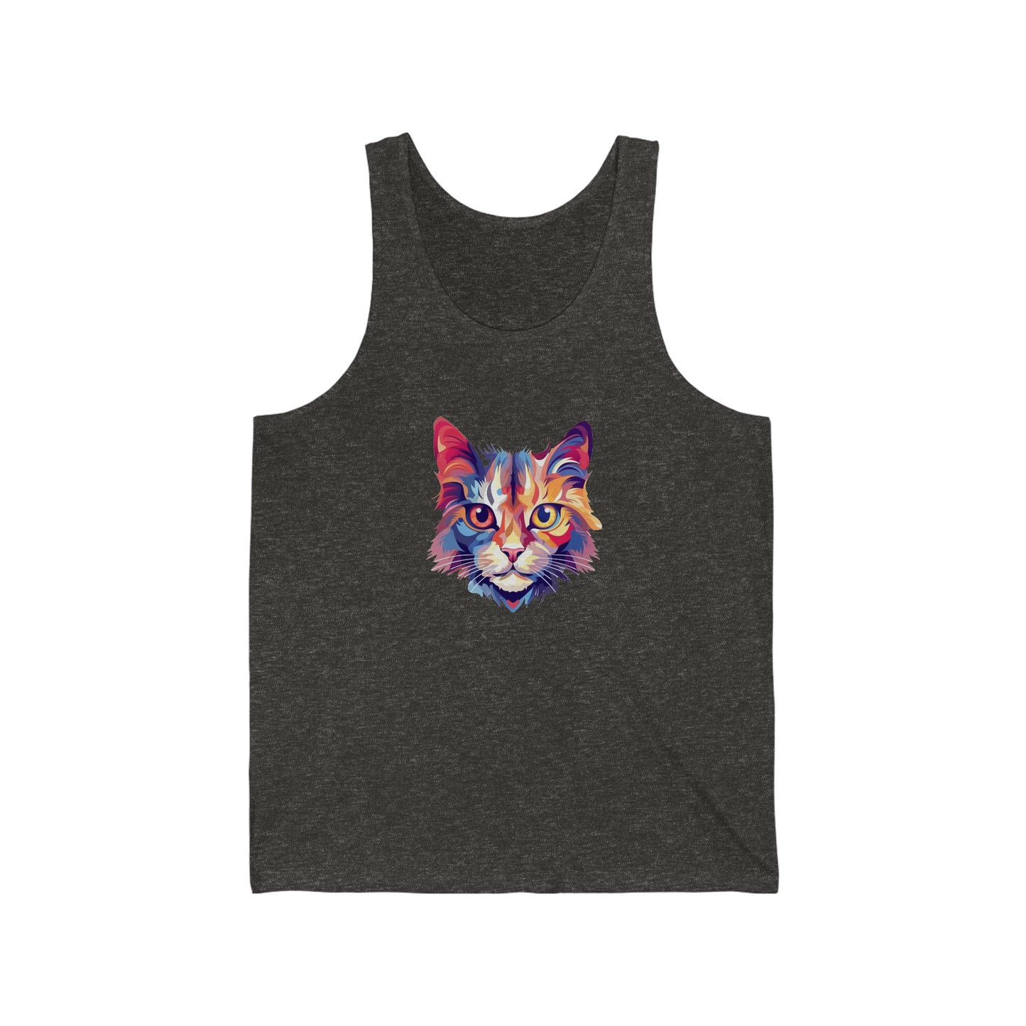 Pastel Cat Unisex Jersey Tank