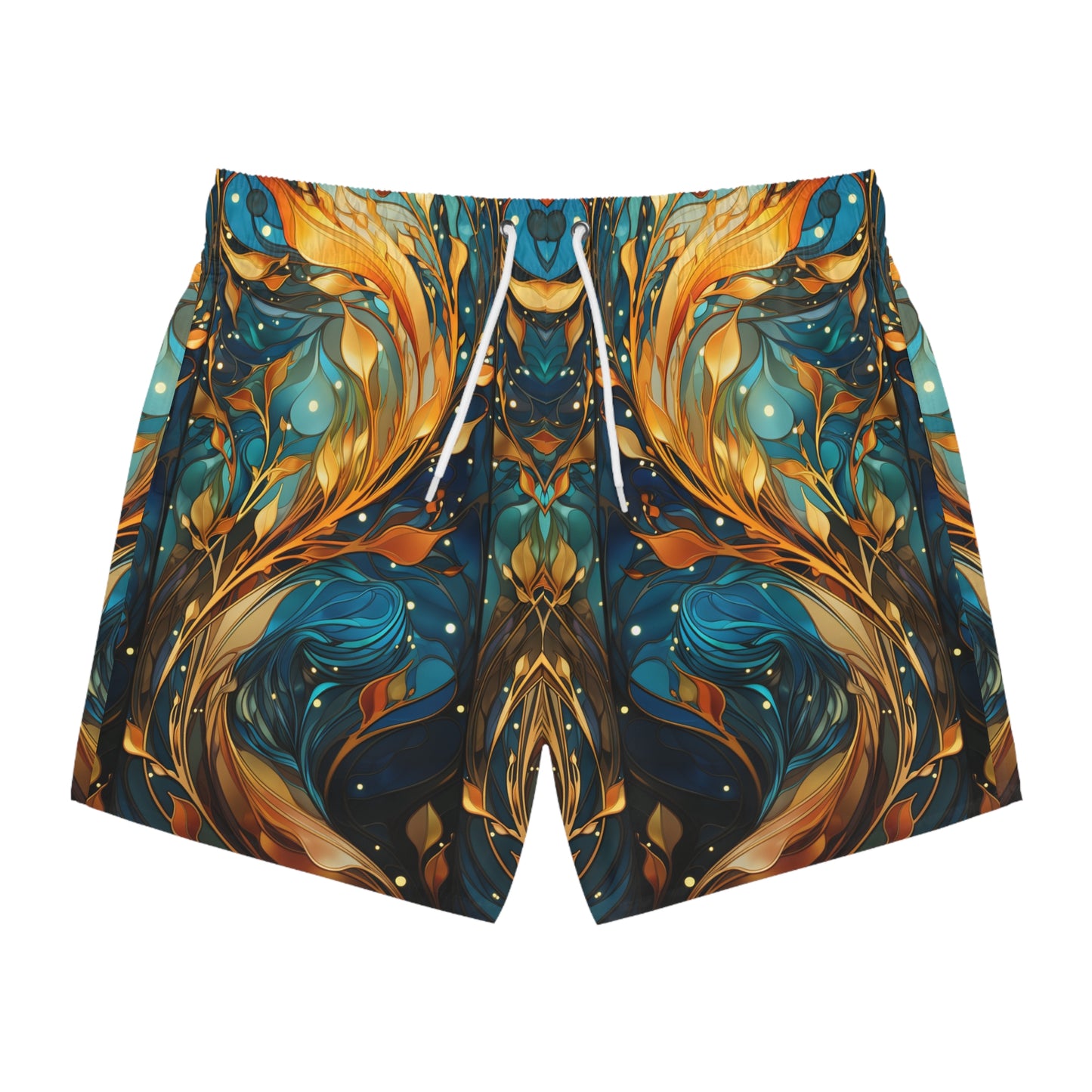 Kelp Mirror Swim Trunks (AOP)