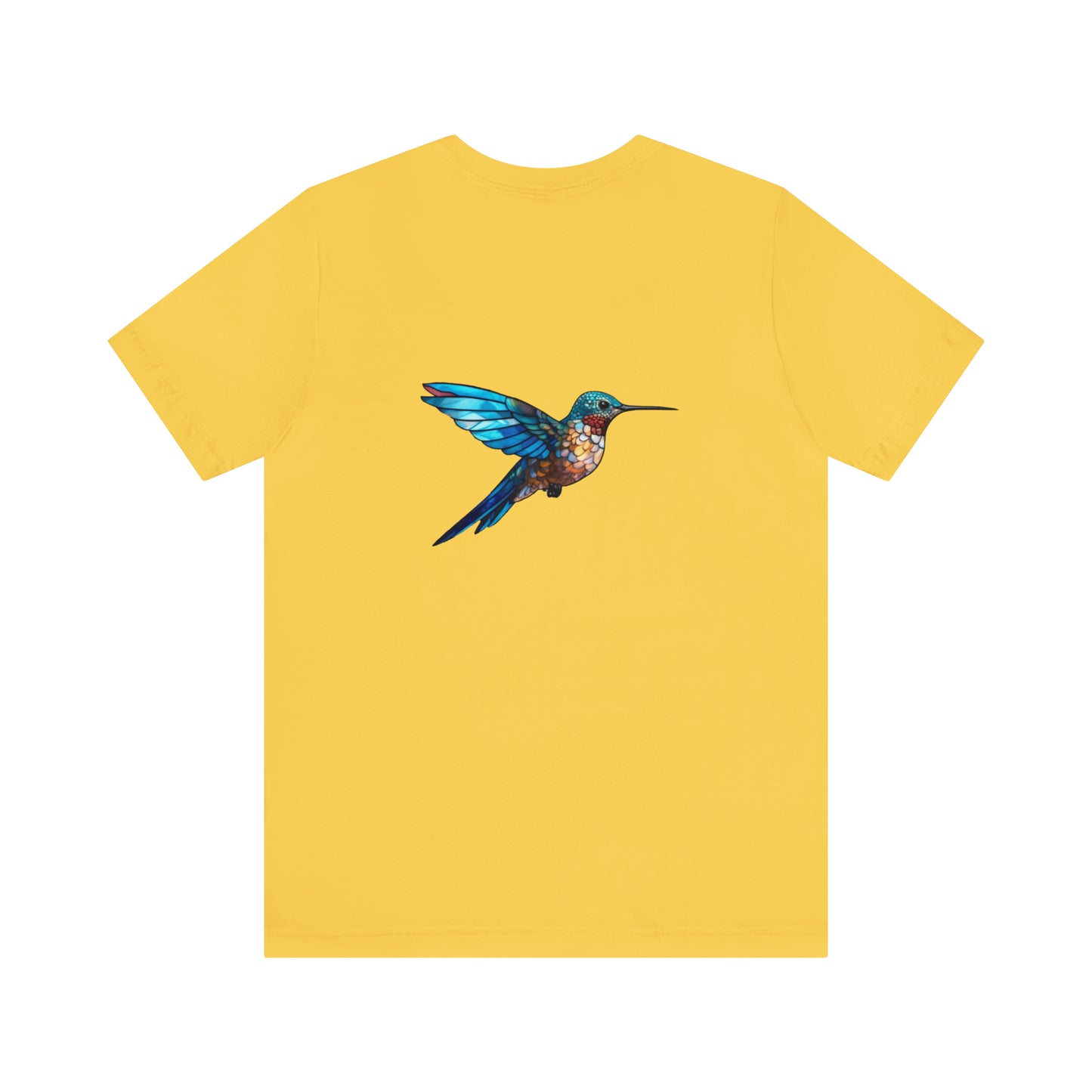 Hummingbird Back Unisex Jersey Short Sleeve Tee