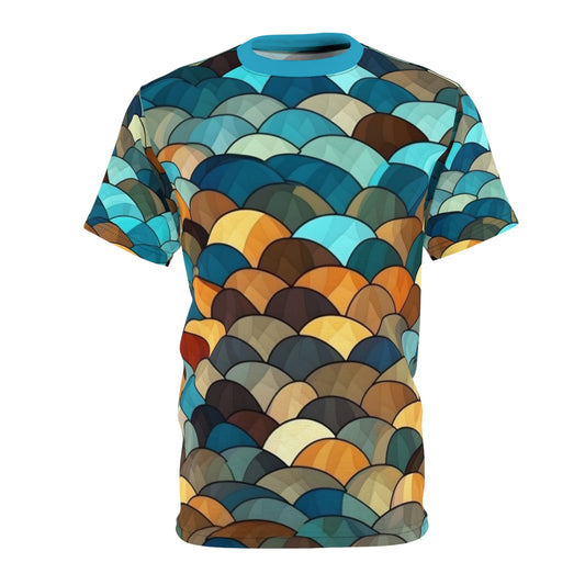 Geometric Dreams Unisex Cut & Sew Tee (AOP)