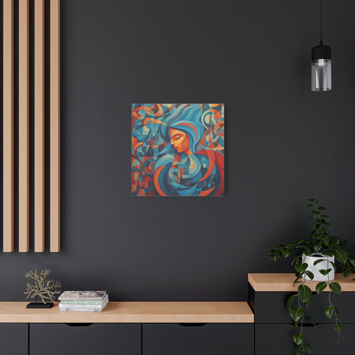 Water Wizard Cubed Canvas Gallery Wraps