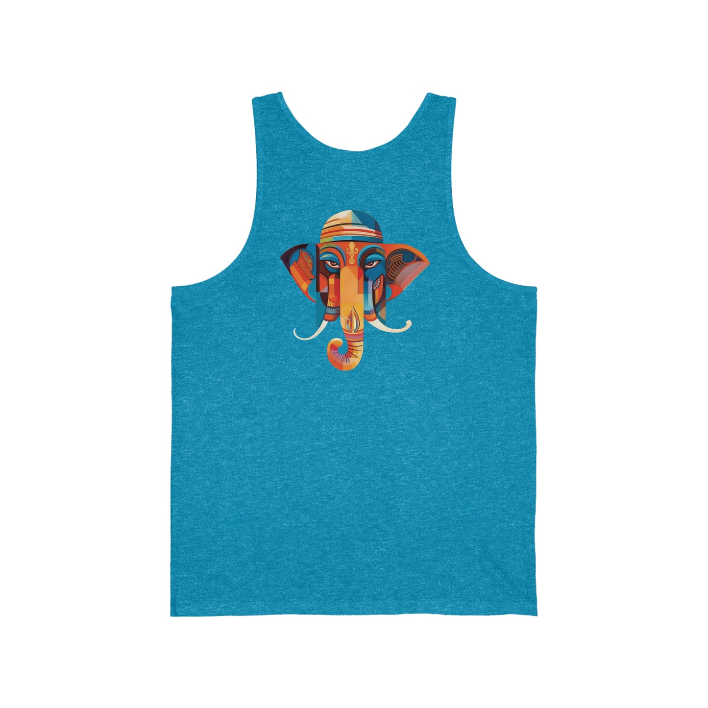 Ganesha Back Unisex Jersey Tank