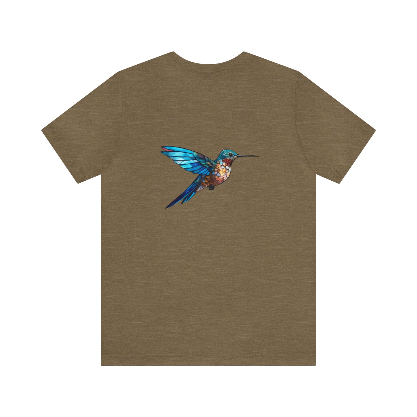 Hummingbird Back Unisex Jersey Short Sleeve Tee