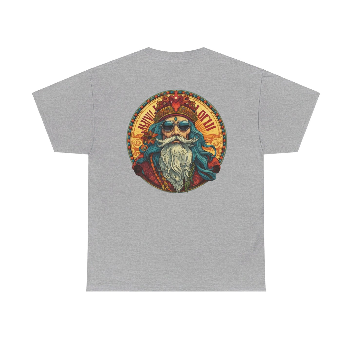 Da Vinci Hippy Back Unisex Heavy Cotton Tee