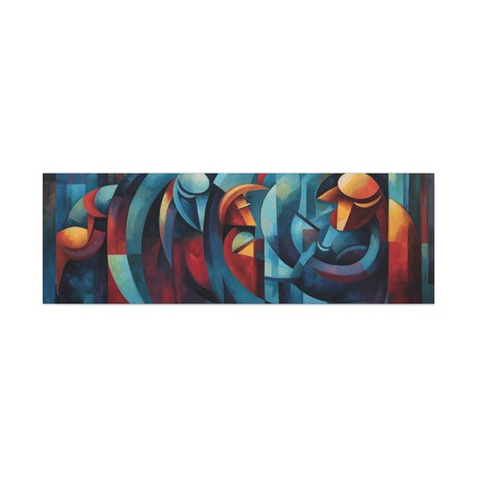 Cubist Monos Canvas Gallery Wraps