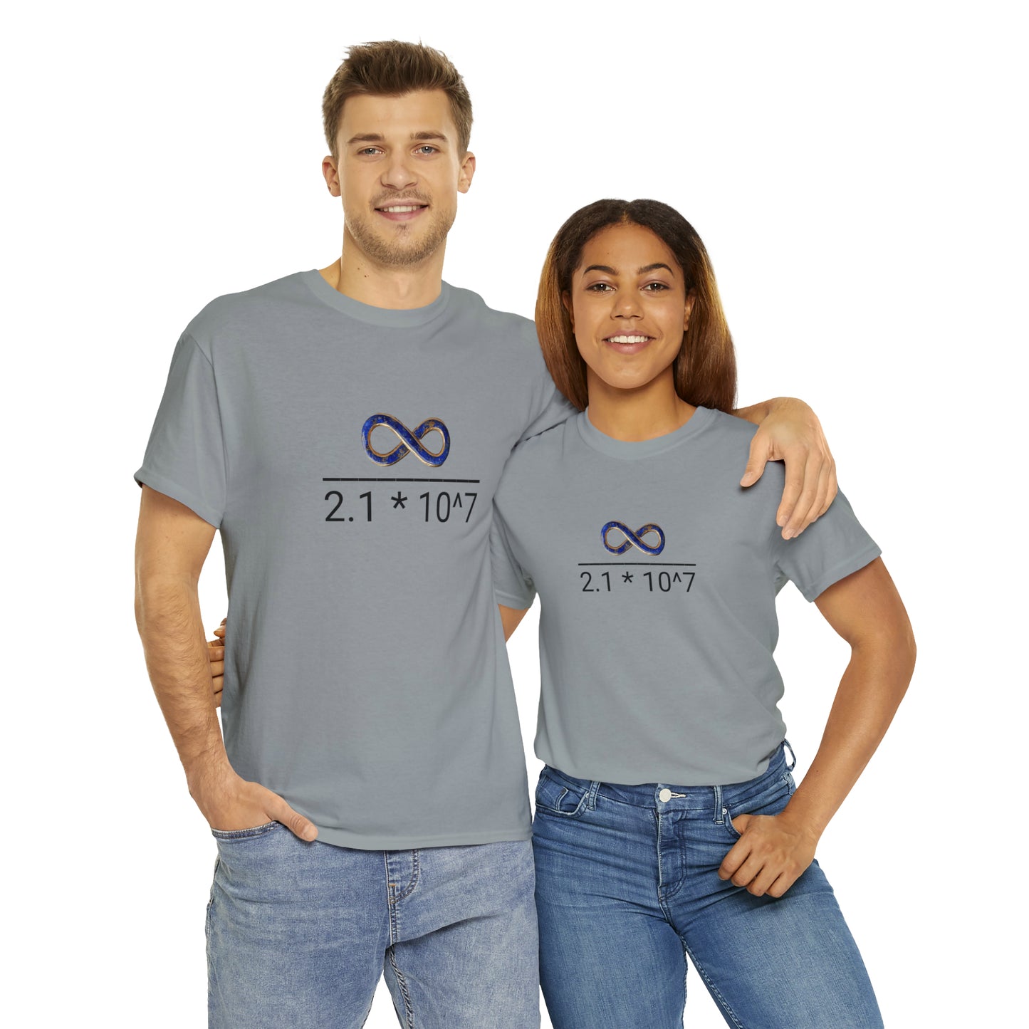 Pricing the Universe in Bitcoin Unisex Heavy Cotton Tee