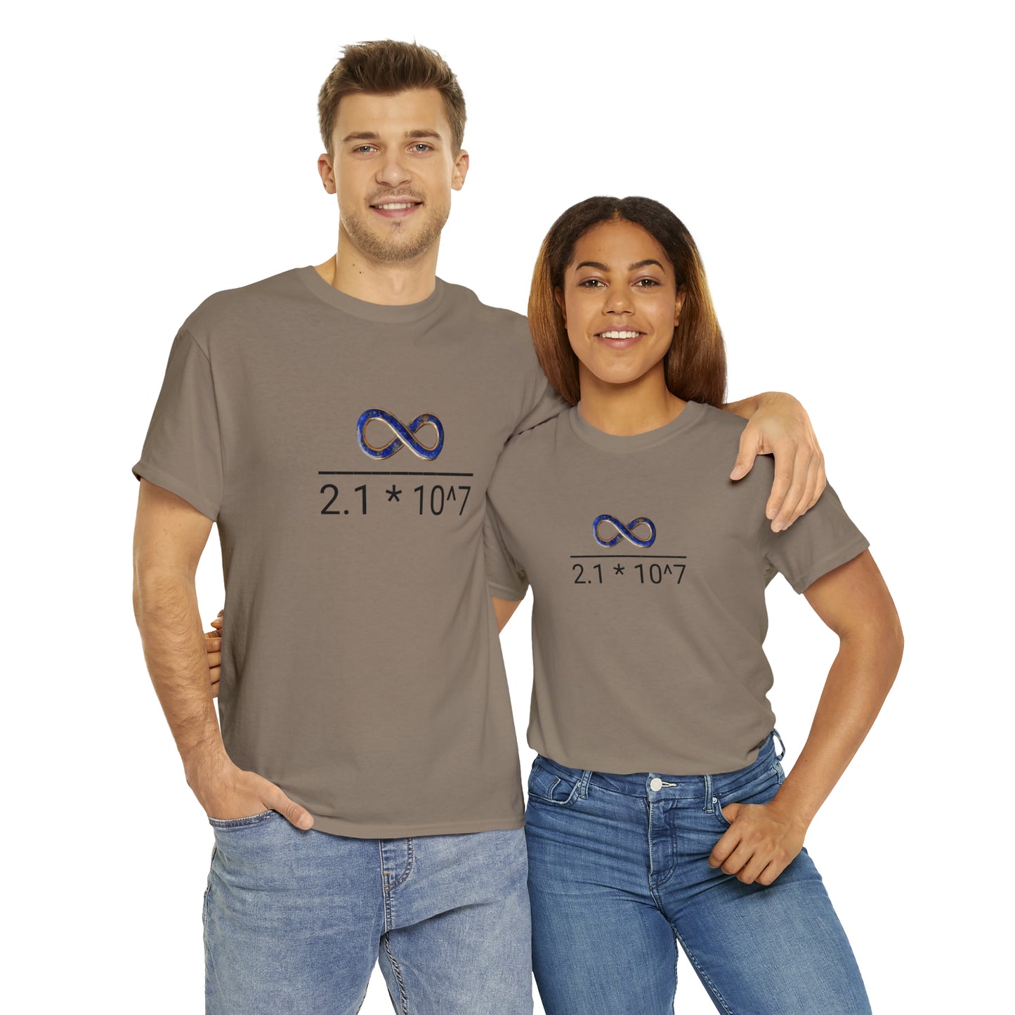 Pricing the Universe in Bitcoin Unisex Heavy Cotton Tee