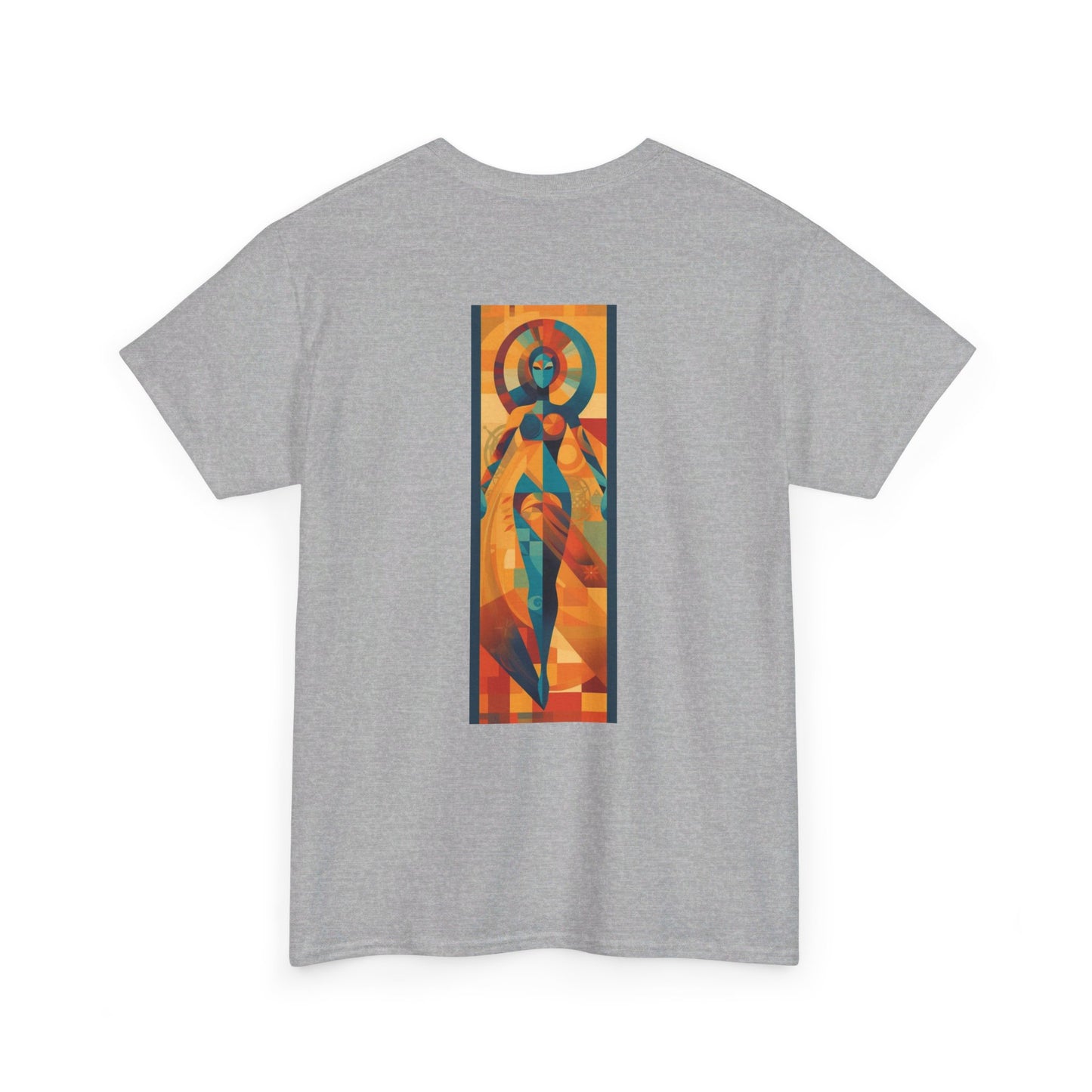 Tantric Cubism Unisex Heavy Cotton Tee