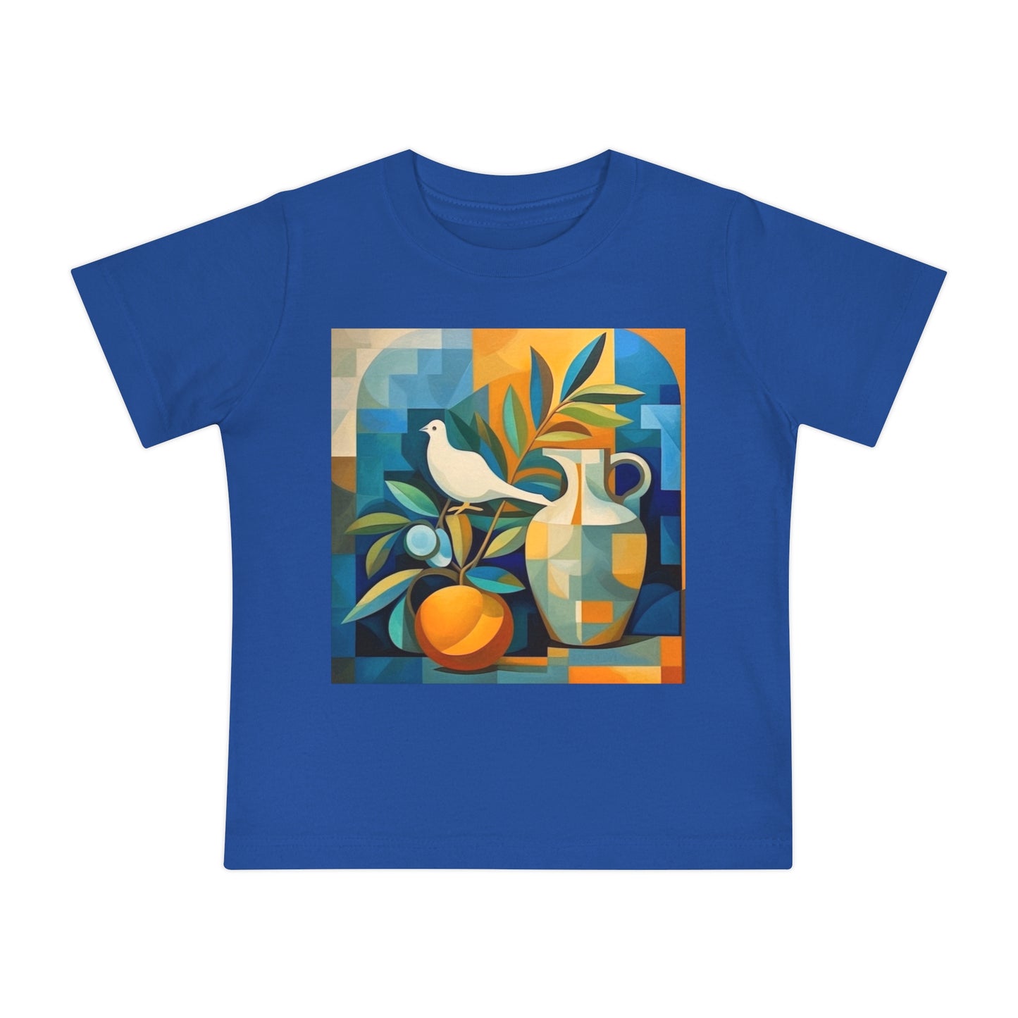 Dove and Olive Branch Baby Short Sleeve T-Shirt