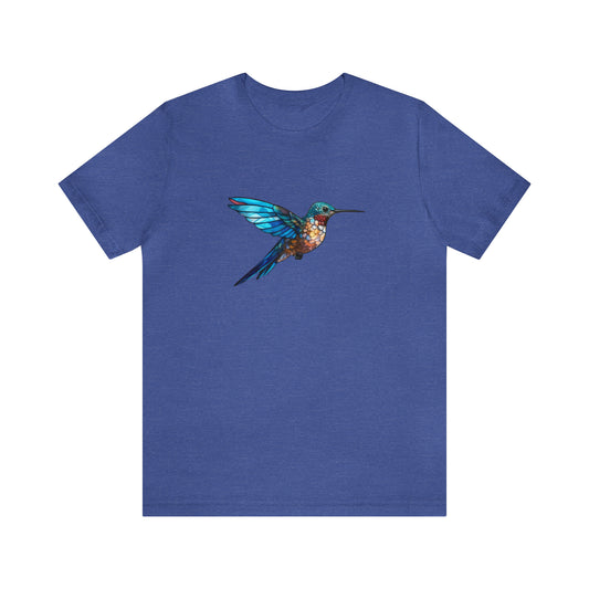 Hummingbird Front Unisex Jersey Short Sleeve Tee