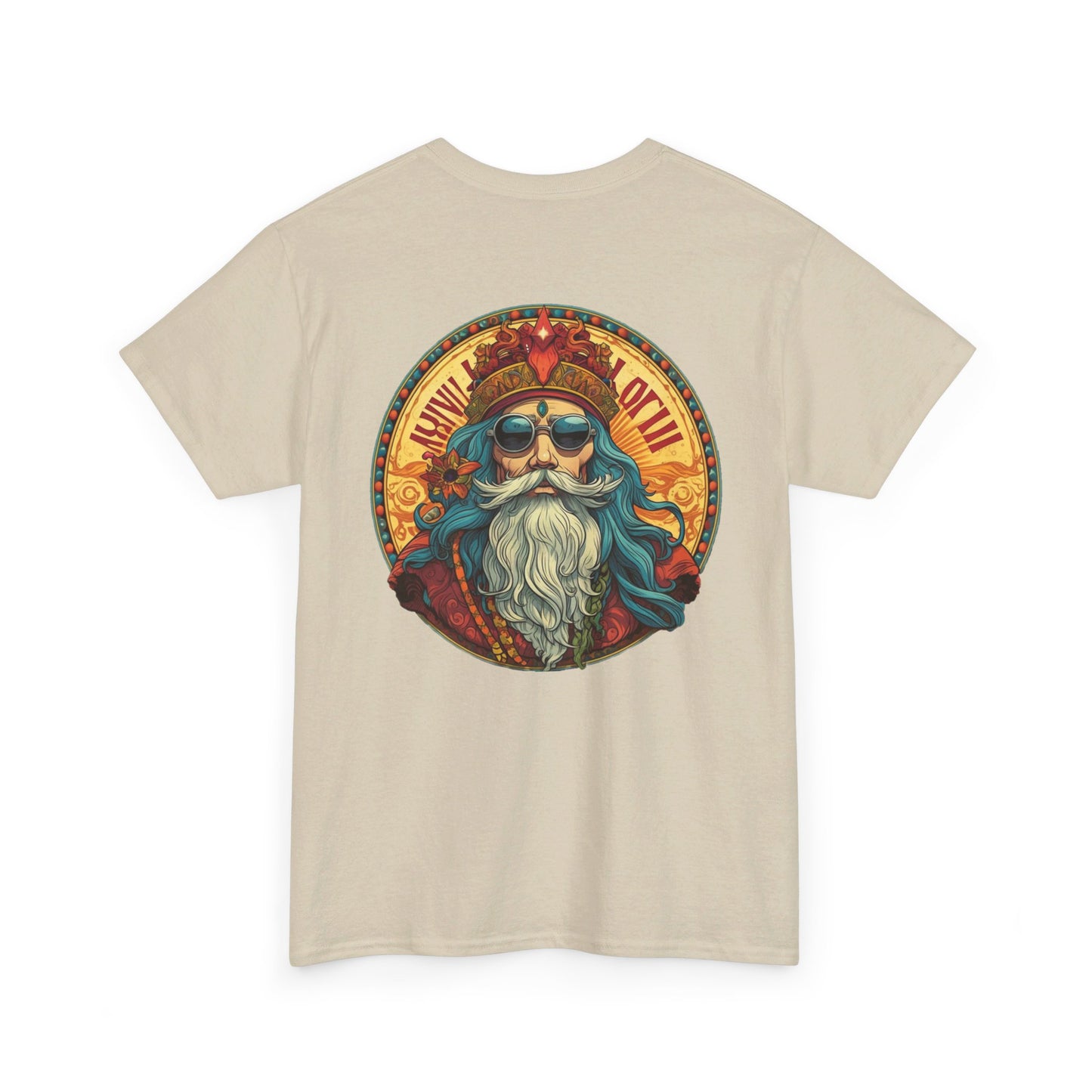 Da Vinci Hippy Back Unisex Heavy Cotton Tee