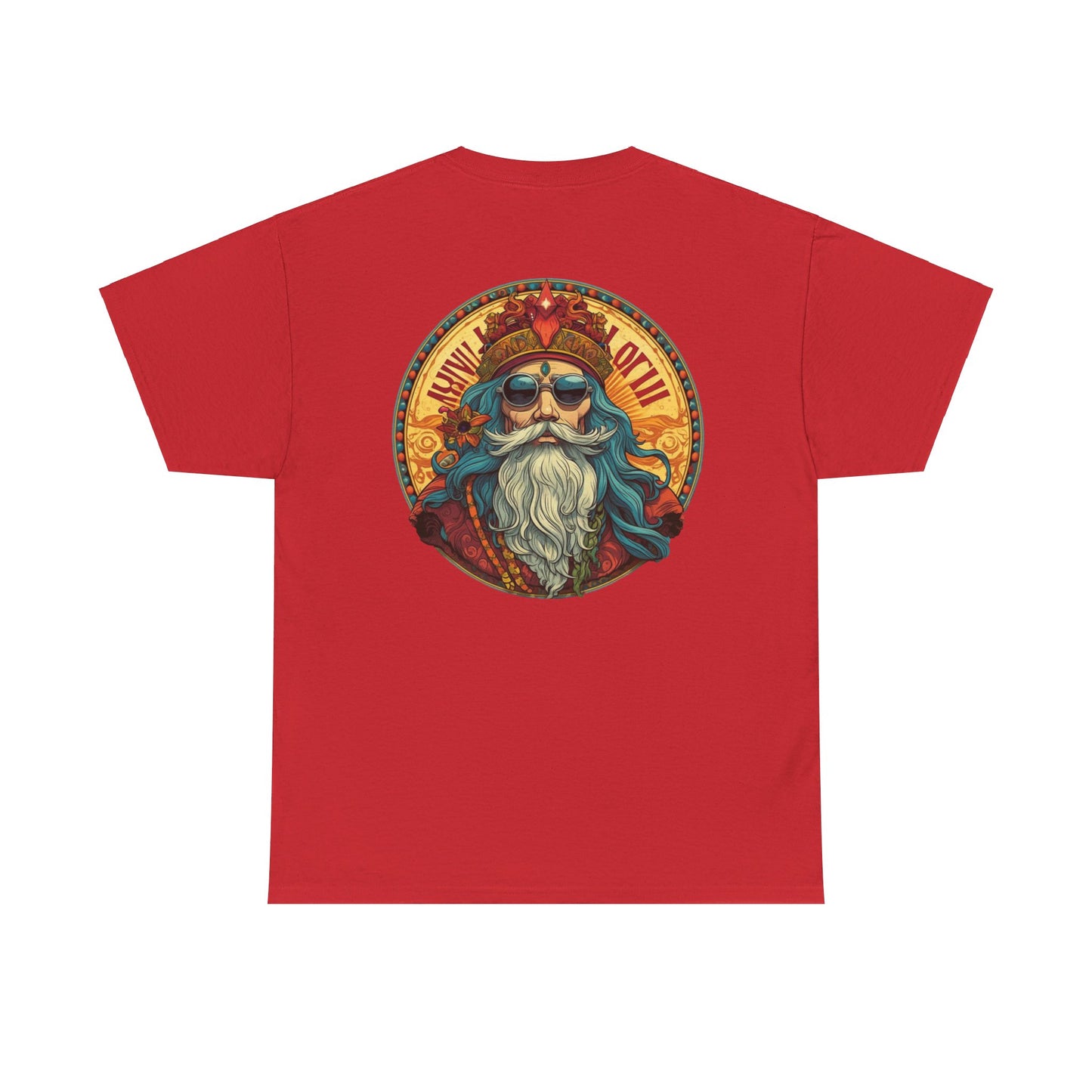 Da Vinci Hippy Back Unisex Heavy Cotton Tee