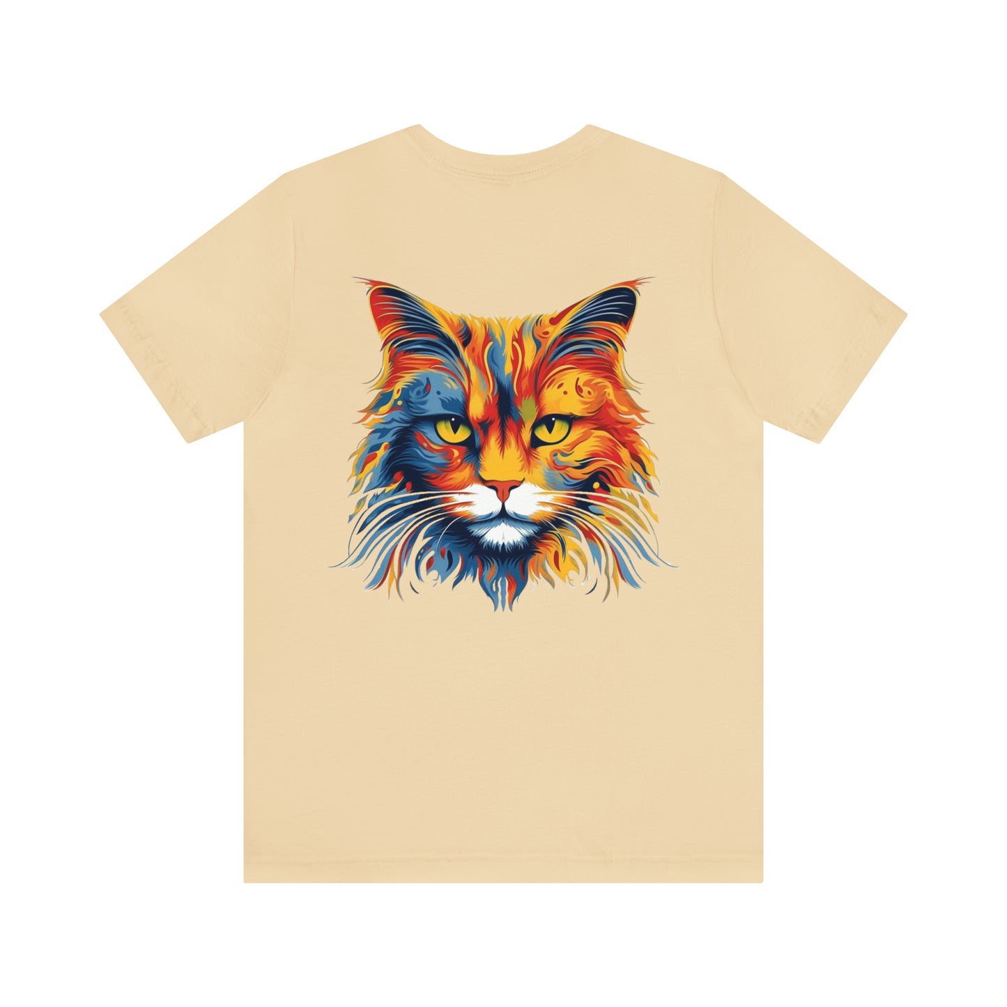 Maine Cat Vinci Unisex Jersey Short Sleeve Tee