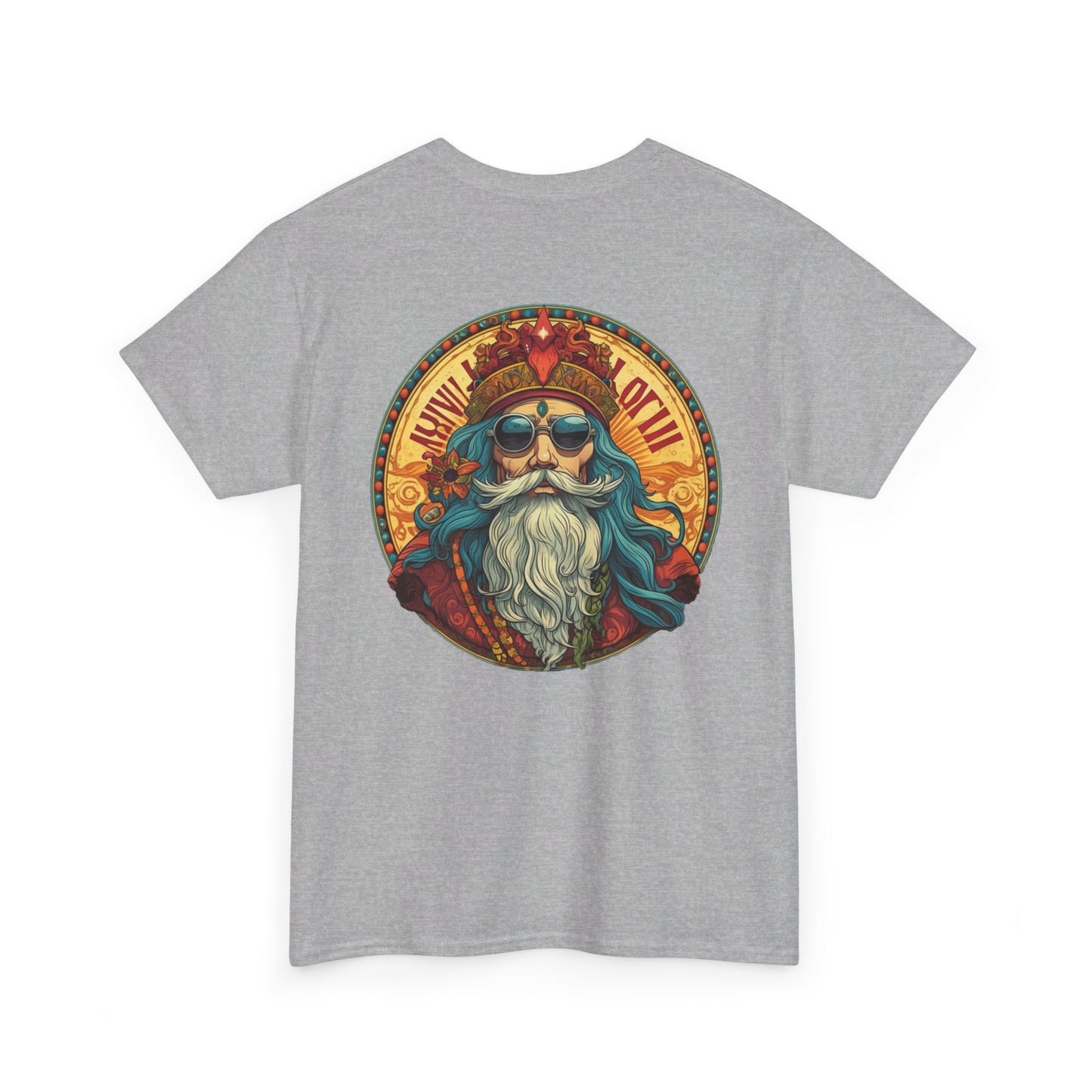 Da Vinci Hippy Back Unisex Heavy Cotton Tee