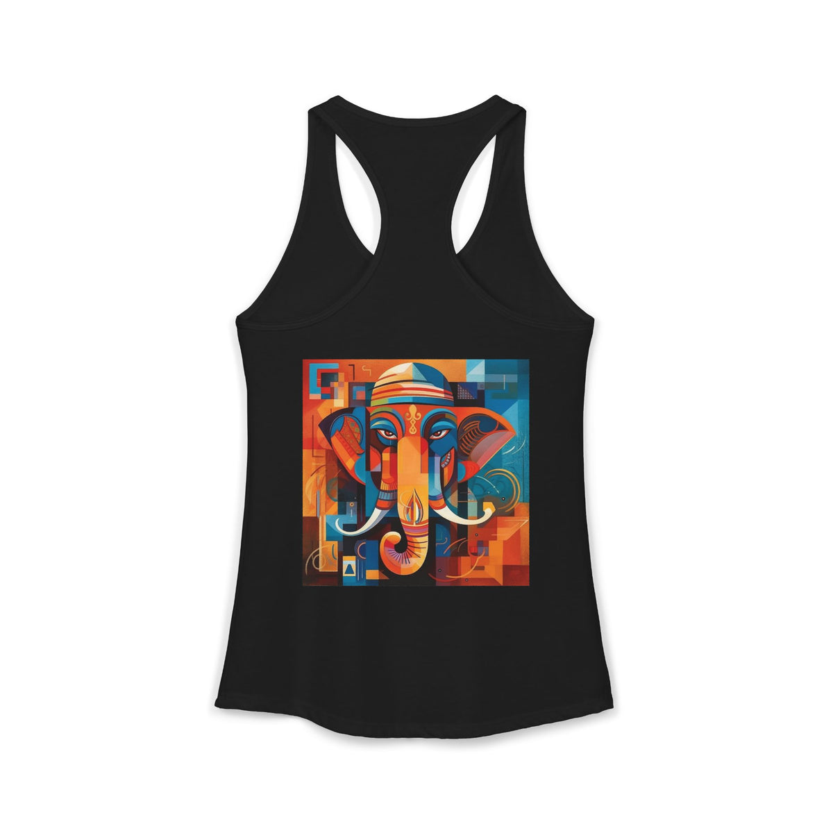Ganesha Back Unisex Jersey Tank