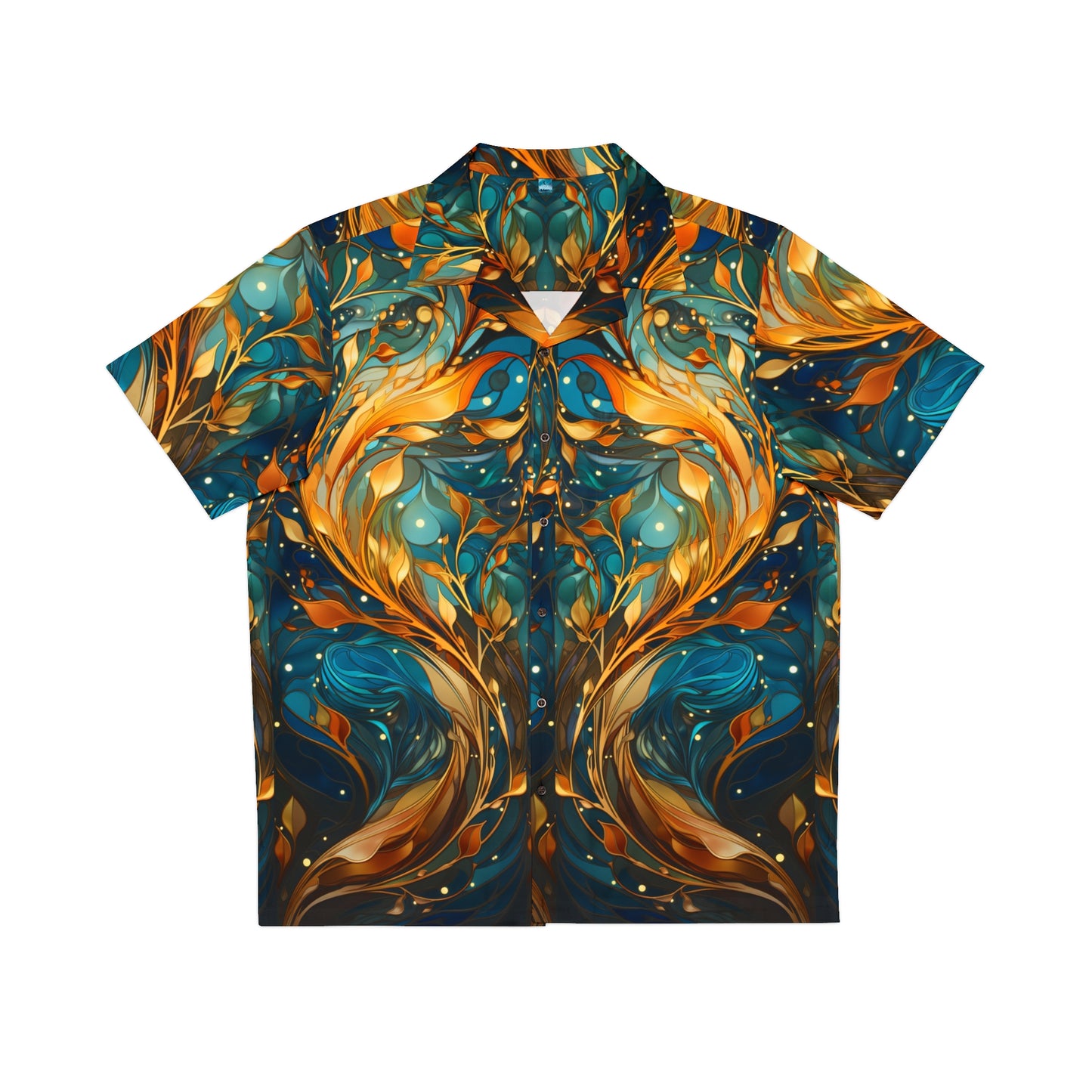 Kelp Mirror Men's Hawaiian Shirt (AOP)
