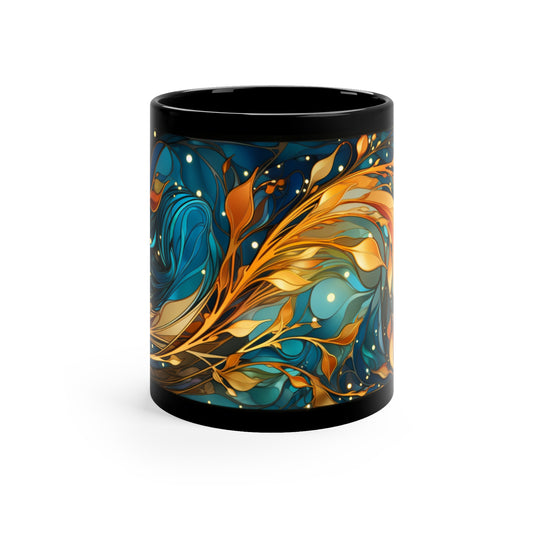 Kelp 11oz Black Mug