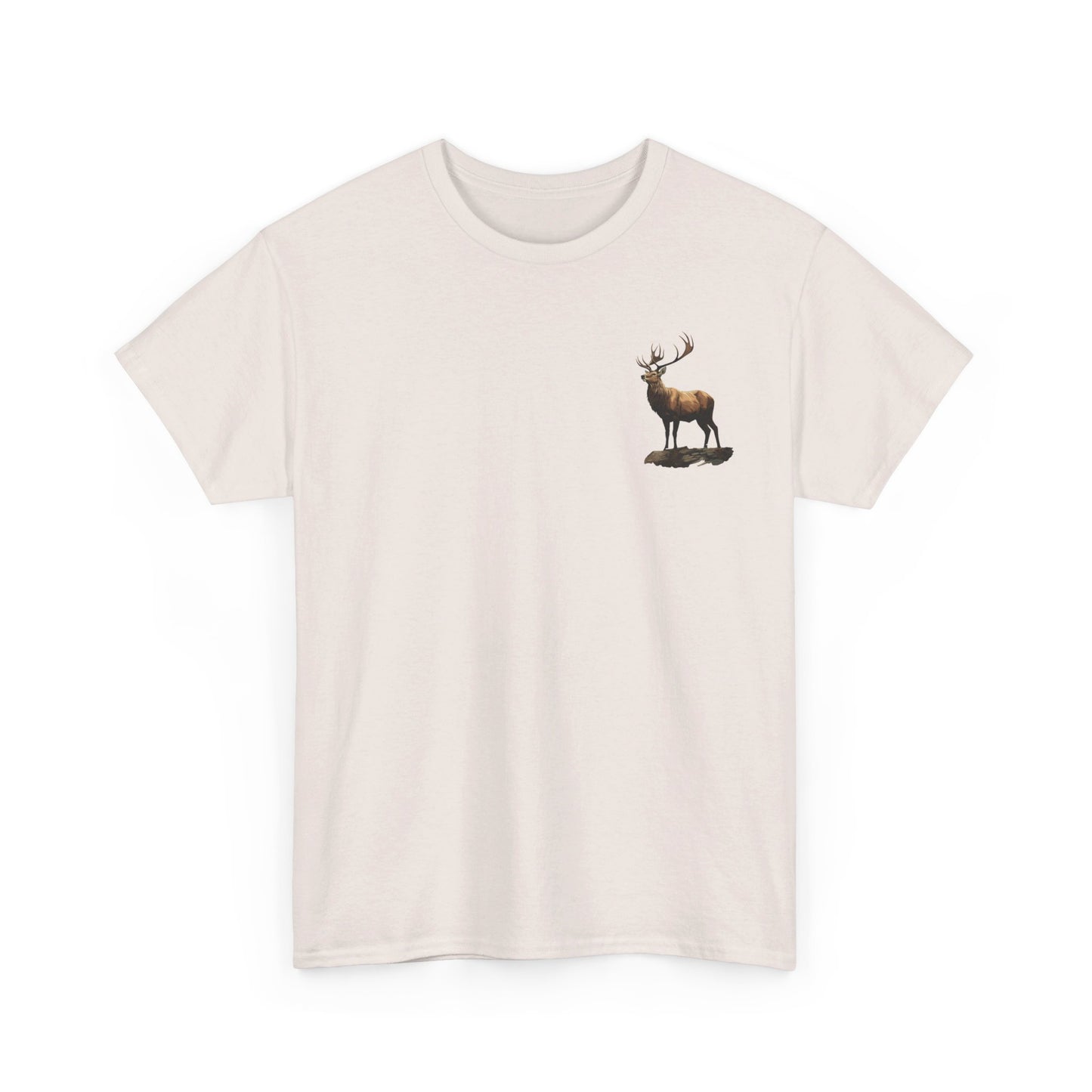 Elk Front Unisex Heavy Cotton Tee