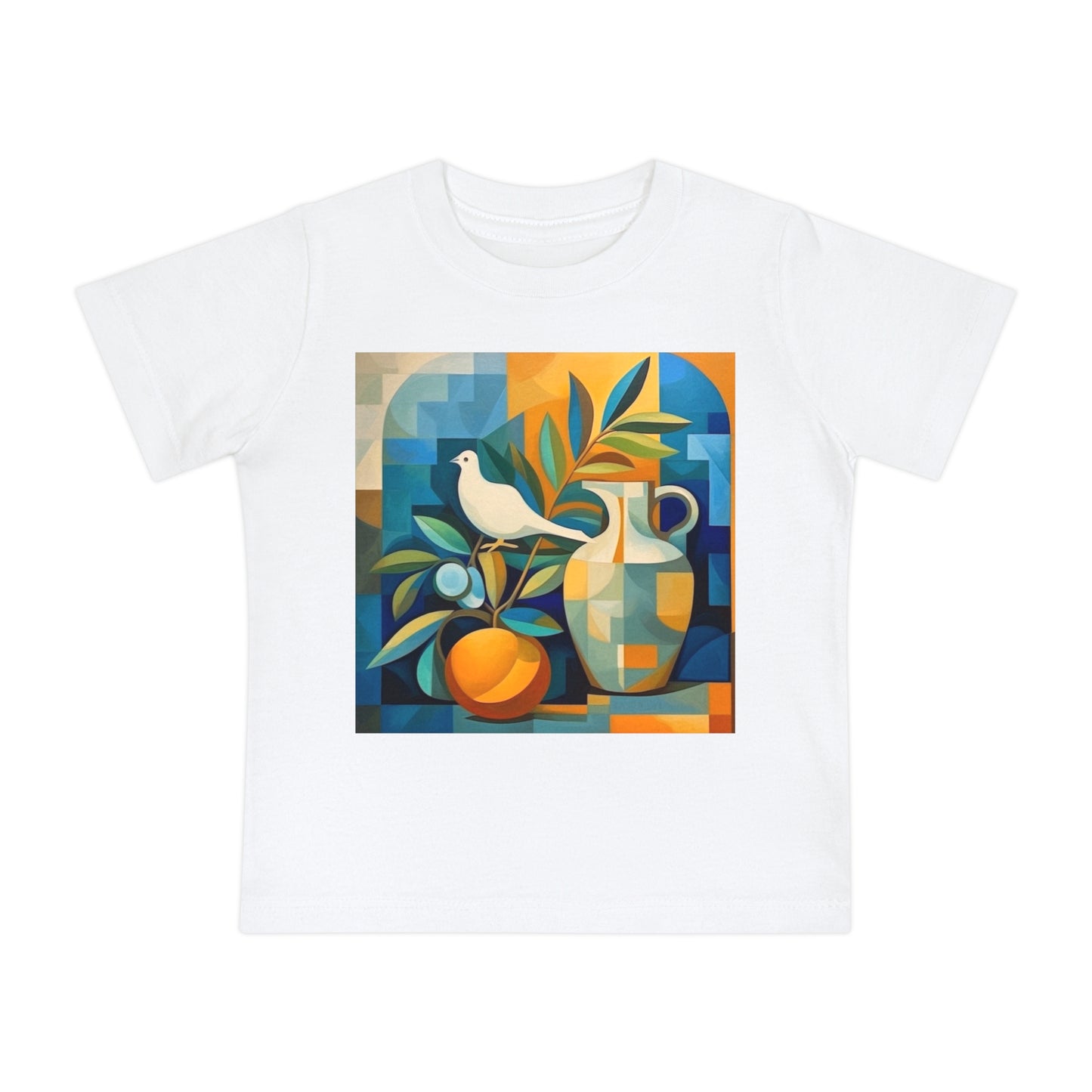 Dove and Olive Branch Baby Short Sleeve T-Shirt