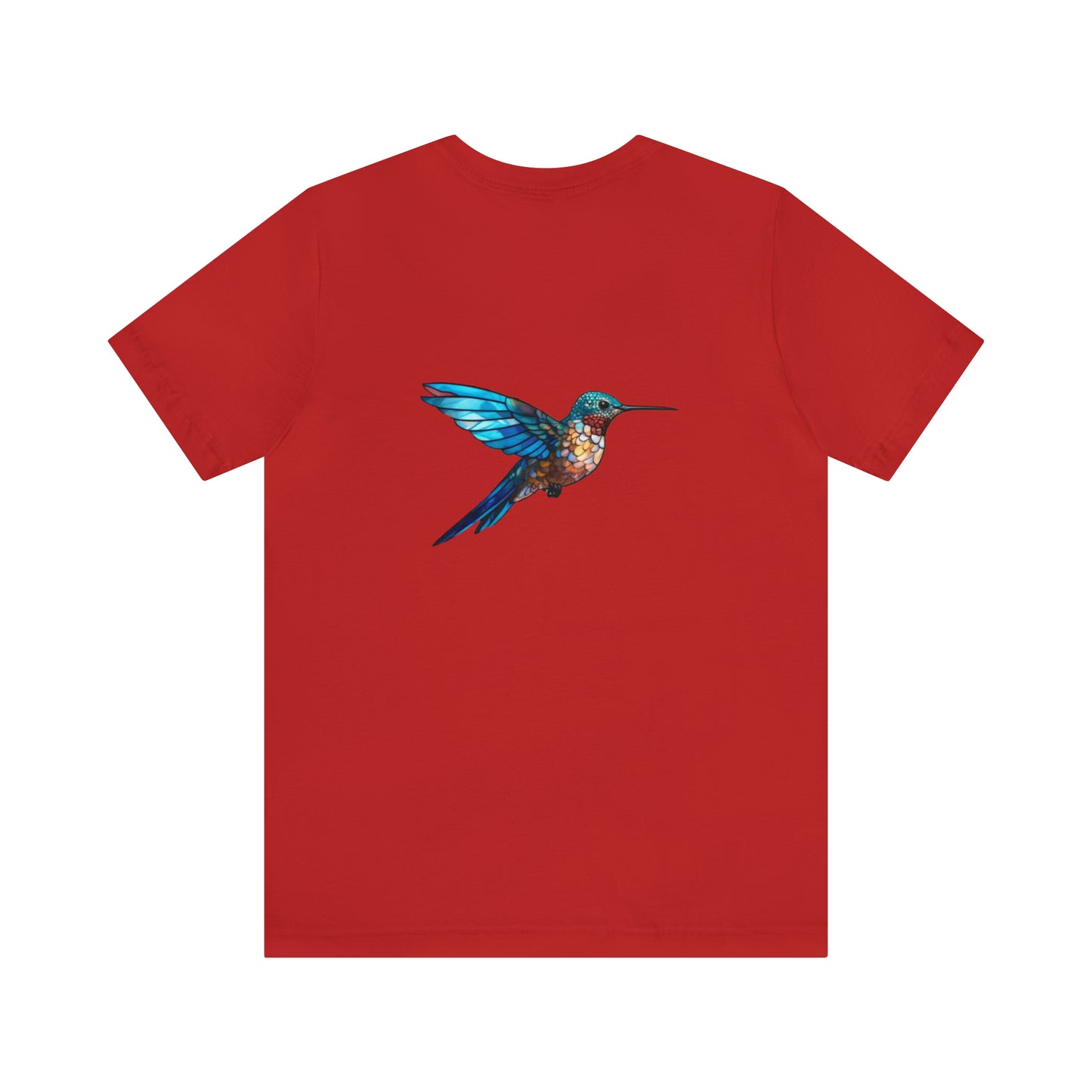 Hummingbird Back Unisex Jersey Short Sleeve Tee