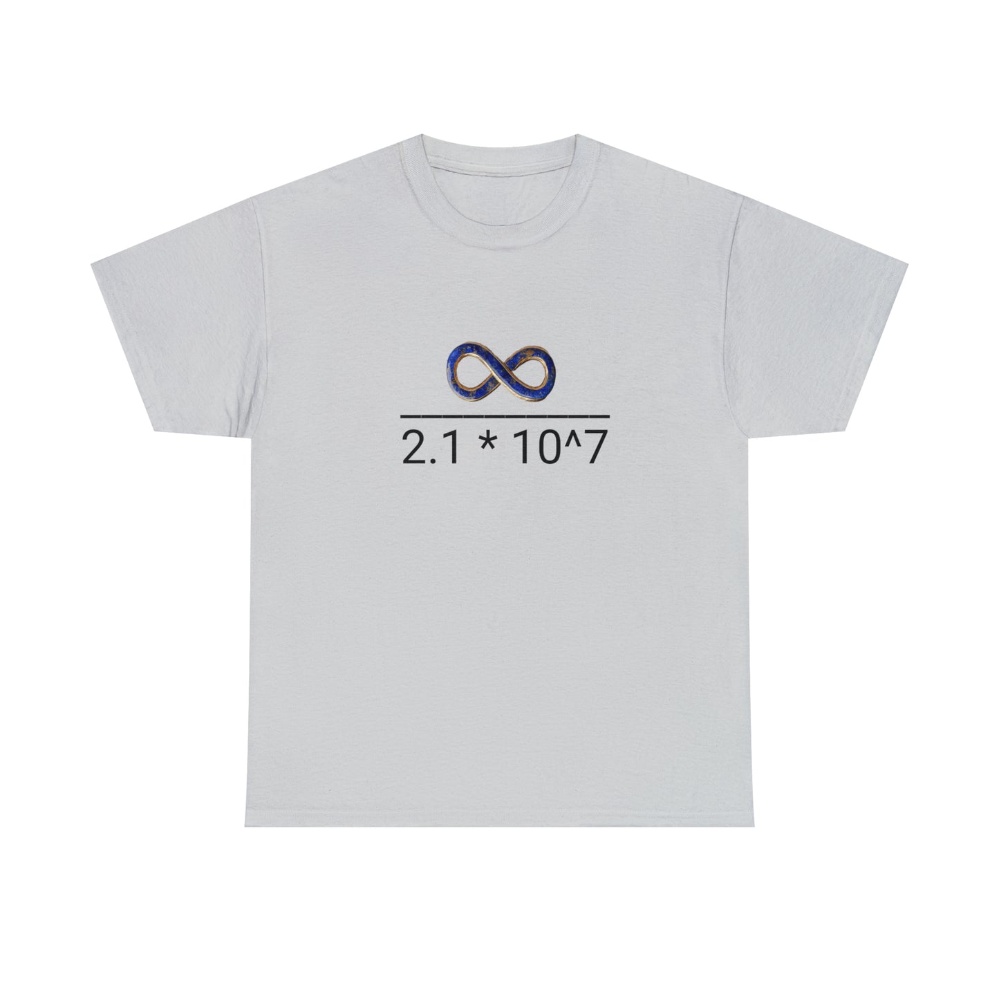 Pricing the Universe in Bitcoin Unisex Heavy Cotton Tee