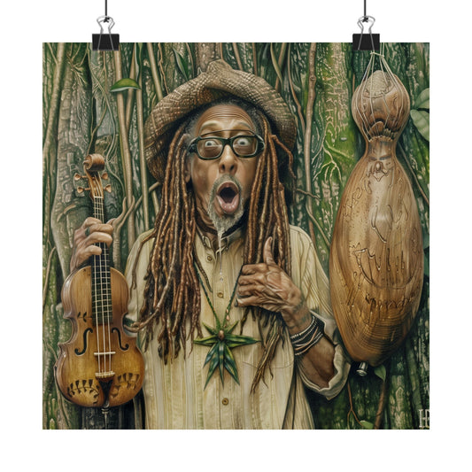 Rastafari Matte Poster