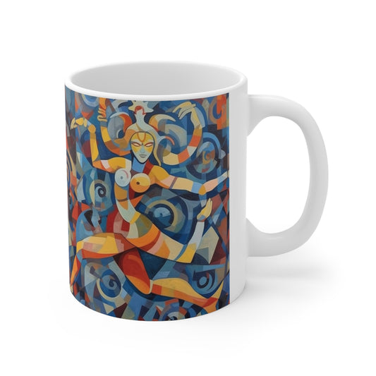 Dancing Goddess Ceramic Mug 11oz