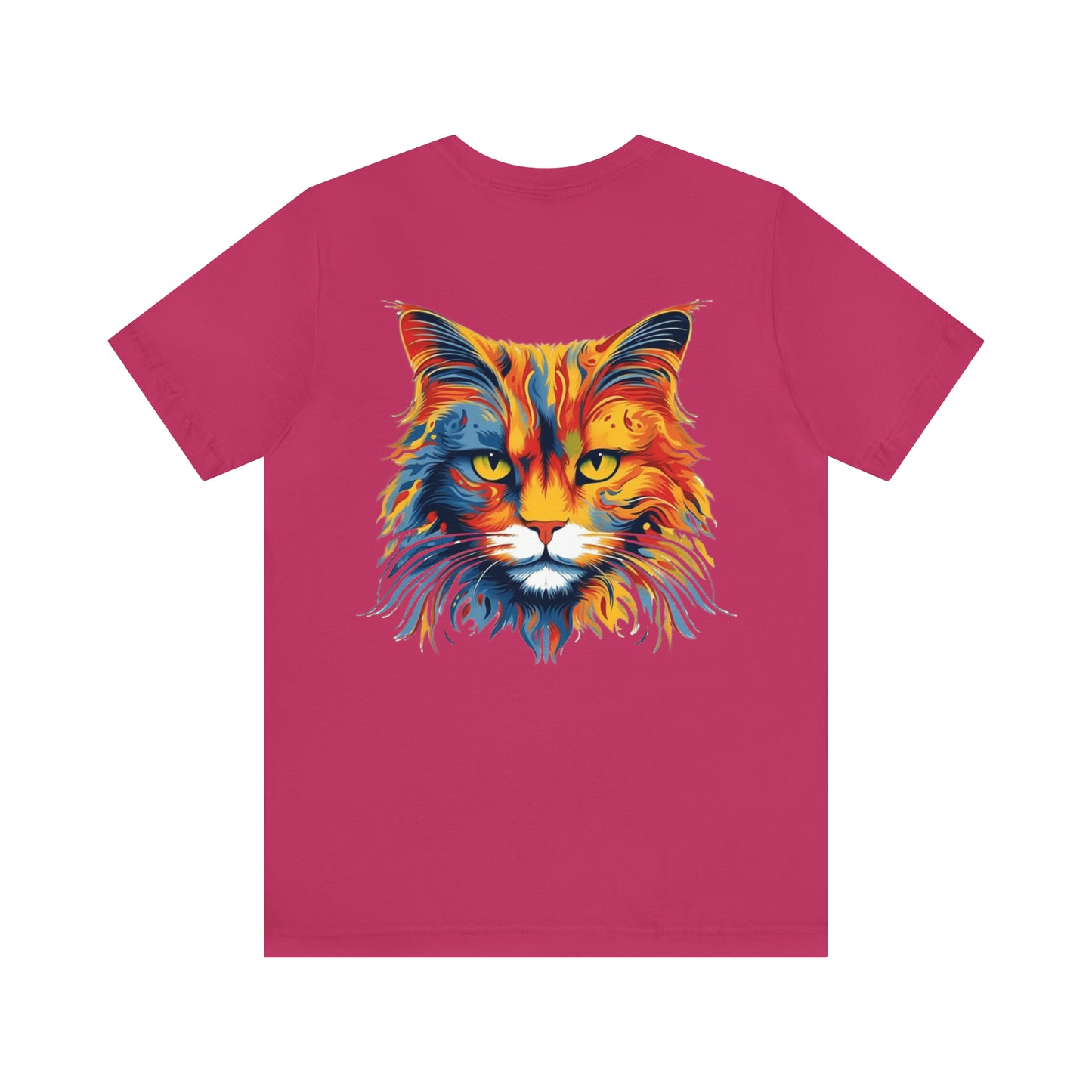 Maine Cat Vinci Unisex Jersey Short Sleeve Tee