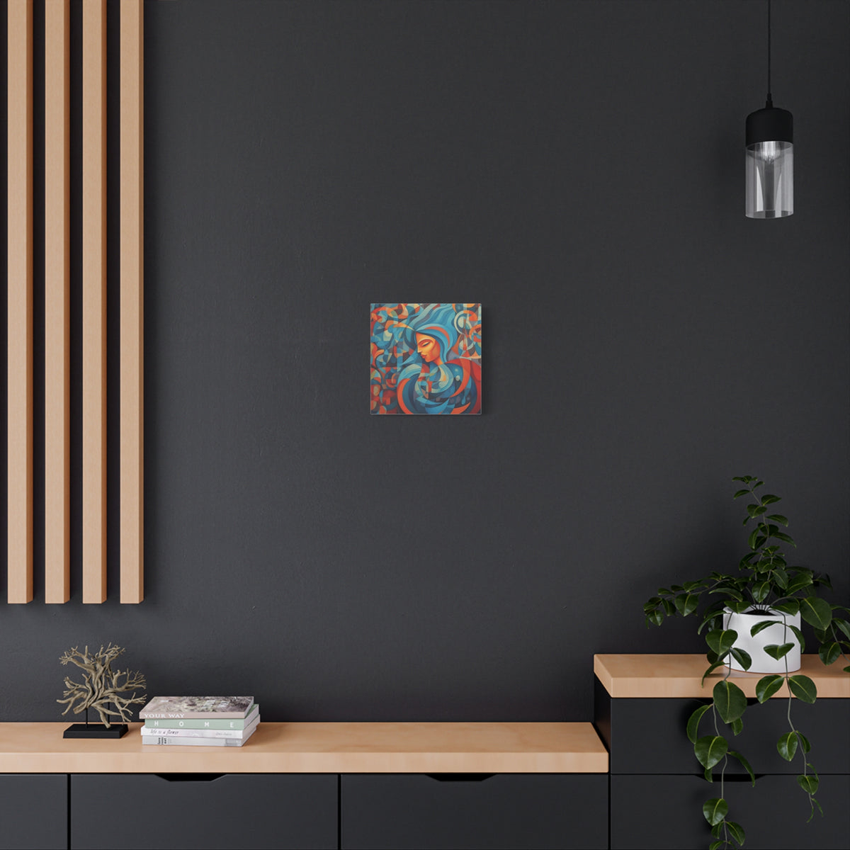 Water Wizard Cubed Canvas Gallery Wraps