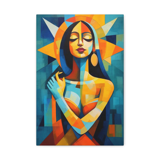 Tantric Goddess Canvas Gallery Wraps