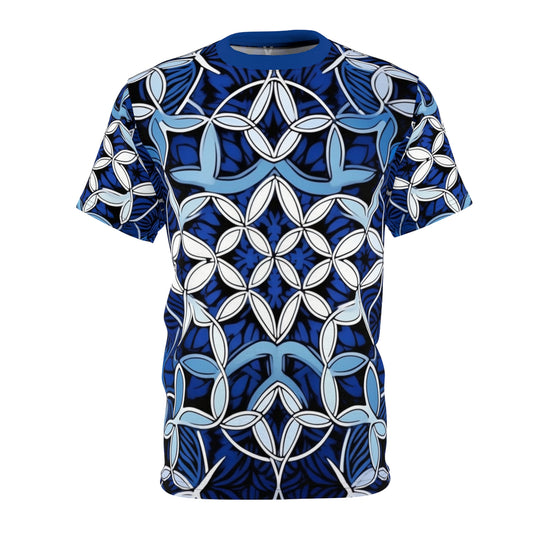 Flower of Life Unisex Cut & Sew Tee (AOP)