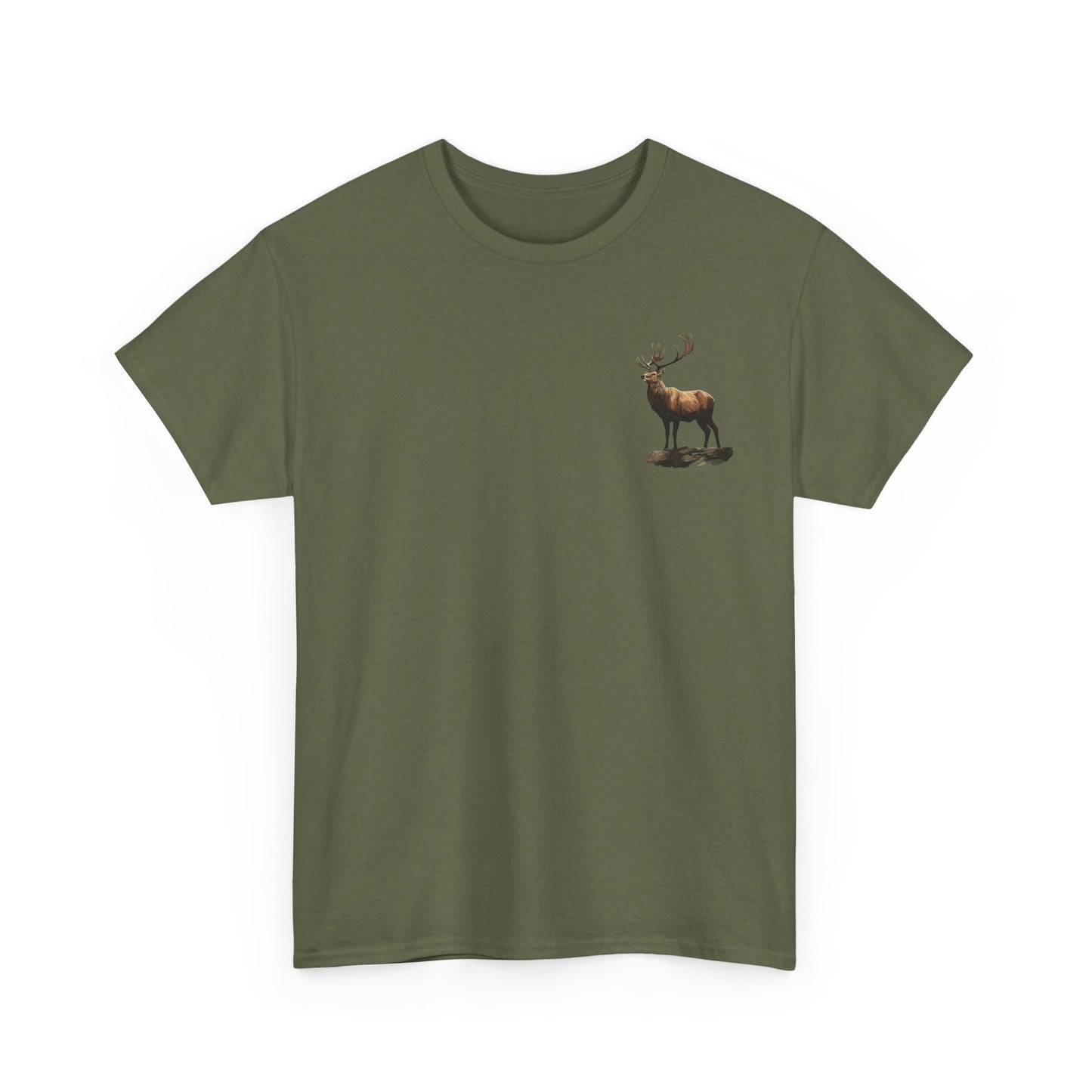 Elk Front Unisex Heavy Cotton Tee