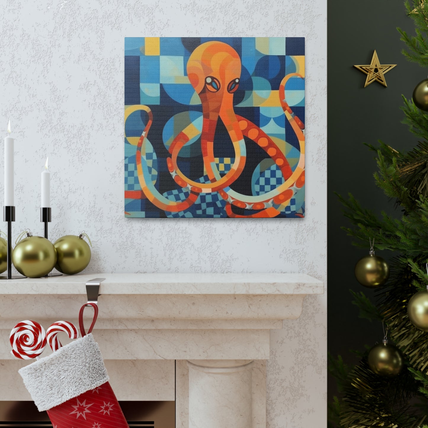 Octopus Canvas Gallery Wraps