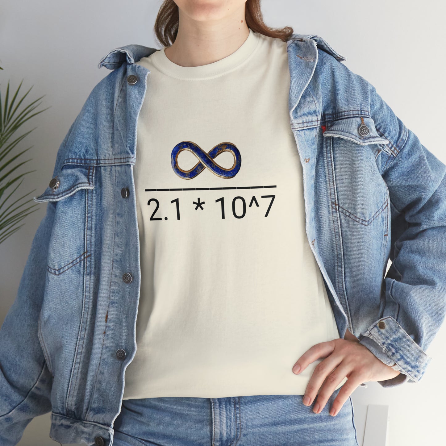 Pricing the Universe in Bitcoin Unisex Heavy Cotton Tee