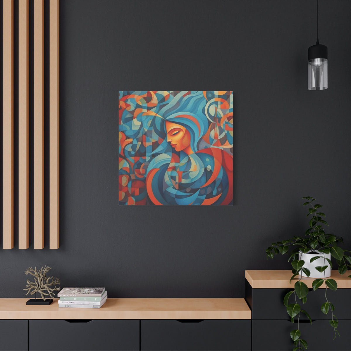 Water Wizard Cubed Canvas Gallery Wraps